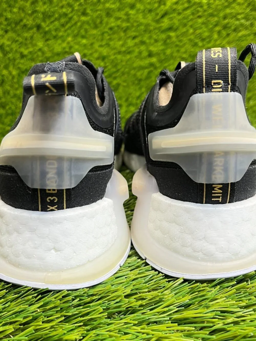 Adidas NMD_V3 Womens Size 9.5 Black White Athletic‎ Running Shoes Sneakers